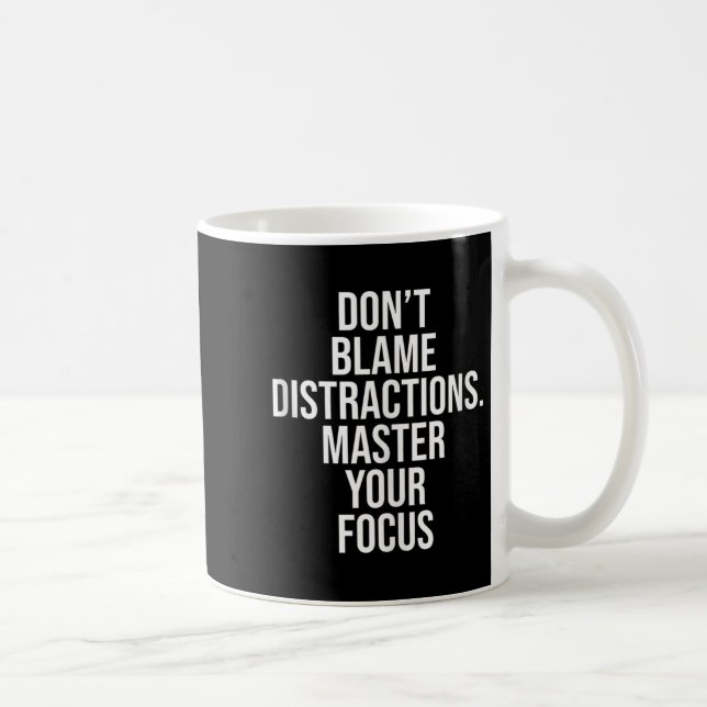 Taza De Café Cita de motivación estética superior (Derecha)