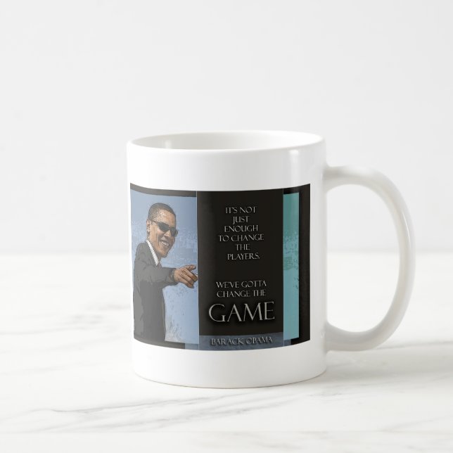 Taza De Café Cita de Obama (Derecha)