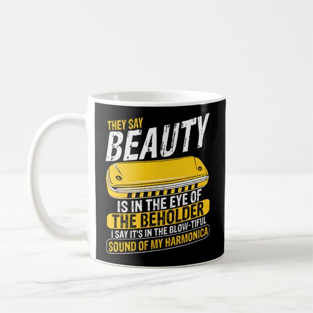 Taza De Café Cita De Órganos Bocales Para Jugador De Harp Franc (Izquierda)
