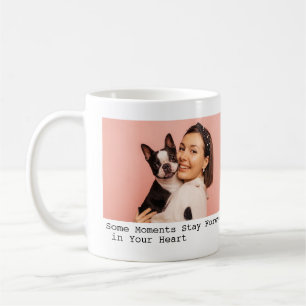 Taza De Café Cita de perro mascota lindo 2 Colage de fotos