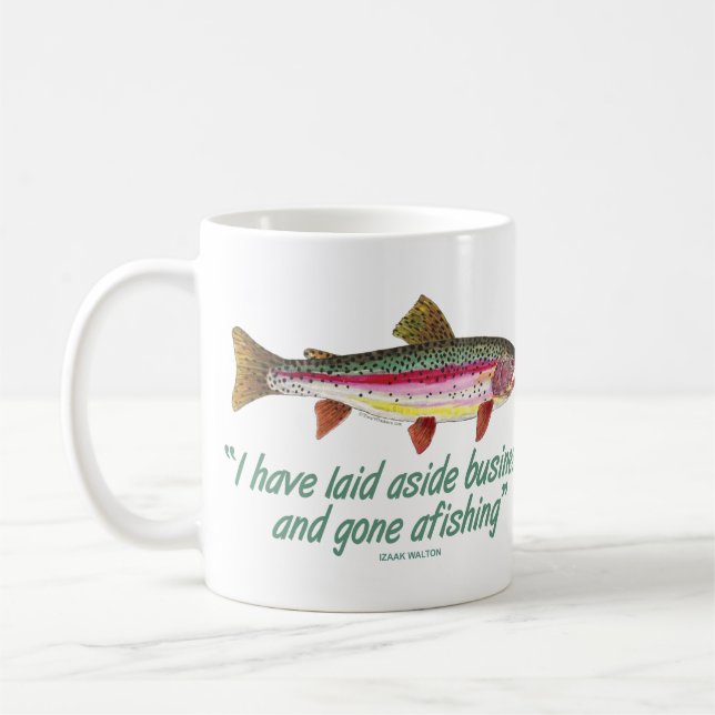 Taza De Café Cita de pesca (Izquierda)