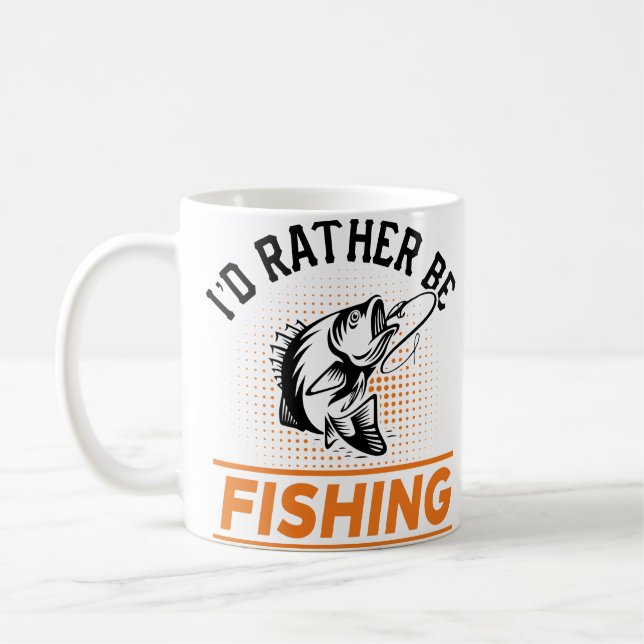 Taza De Café Cita de pesca Prefiero pescar mujeres hombres (Izquierda)