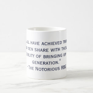 Taza De Café Cita de RBG conocida