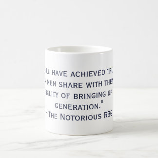 Taza De Café Cita de RBG conocida