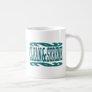 Taza De Café Cita de recuperación Inspiradora limpia y serena