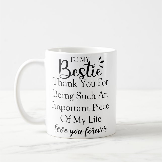 Taza De Café Cita De Regalo Personalizada Para Las Mujeres Mejo (Izquierda)