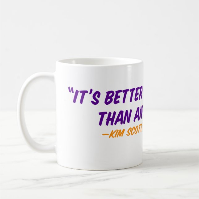 Taza De Café Cita de respeto radical (Izquierda)
