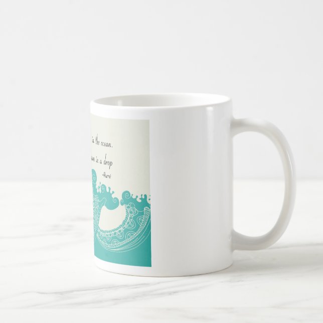 Taza De Café cita de Rumi Ocean (Derecha)