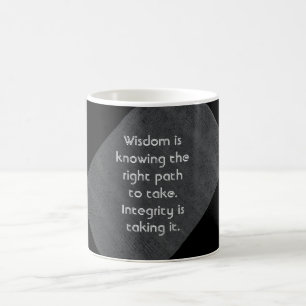 Taza De Café Cita de sabiduría - Café Mug