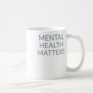 Taza De Café Cita De Salud Mental Salud Mental S Pegatina