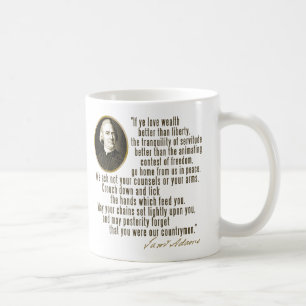 Taza De Café Cita de Samuel Adams