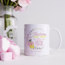 Cita de semillas de plantas de profesores florales