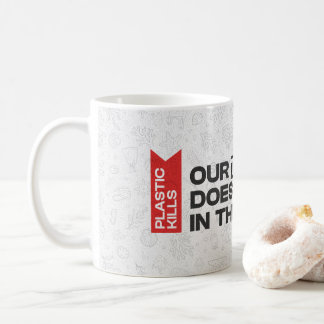 Taza De Café Cita de sensibilización sobre la contaminación por