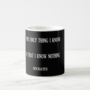 Taza De Café Cita de Sócrates