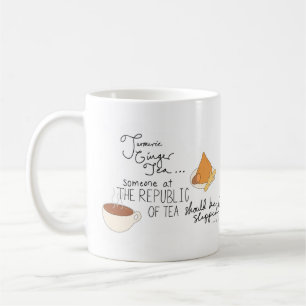 Taza De Café Cita de té divertida, cantante