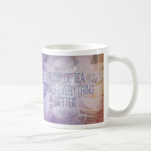 Taza De Café Cita de Teacup Mug