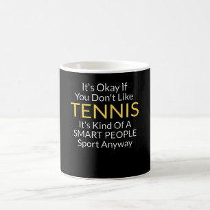Taza De Café Cita de tenis divertida y regalo