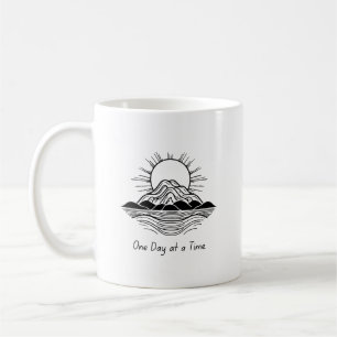 Taza De Café Cita de un día a la vez Mug