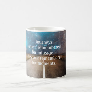 Taza De Café Cita de viaje de Recuerdos de viaje por carretera