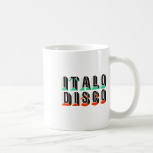 Taza De Café Cita del amante de la música retro Italo Disco Dan