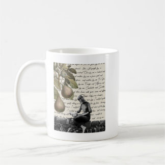 Taza De Café Cita del árbol de fibras de bell jar