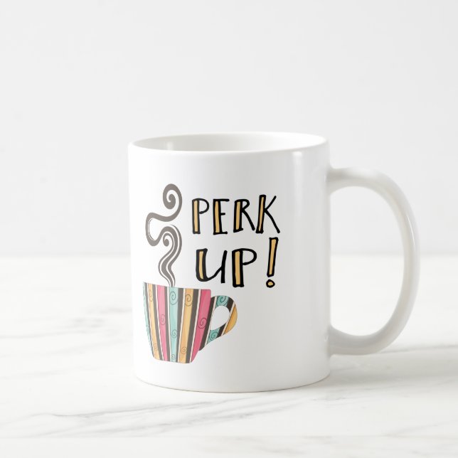 Taza De Café Cita del café de Perk Up (Derecha)