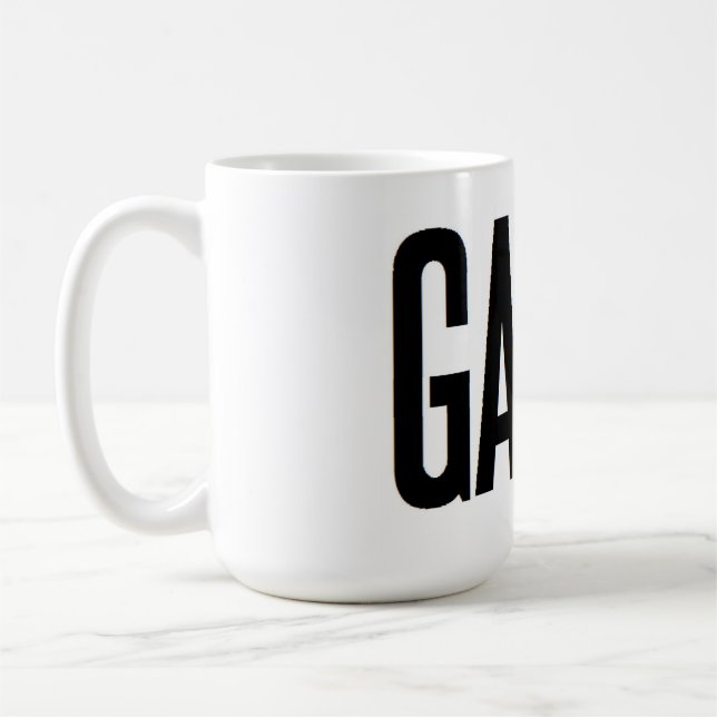 Taza De Café Cita del levantamiento de pesas del ejercicio del (Izquierda)