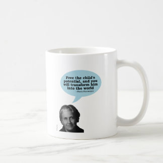 Taza De Café cita del montessori de Maria
