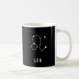 Taza De Café Cita del Rótulo del zodiaco de Leo