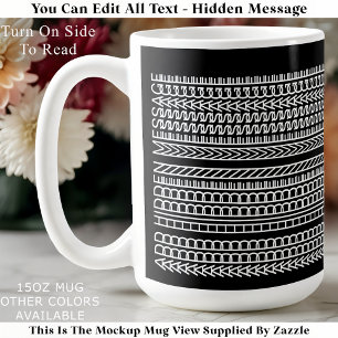 Taza De Café Cita Dicho Familia Broma Mensaje Oculto 152 Divert
