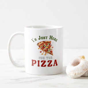 Taza De Café Cita Divertida de Amante de la Pizza