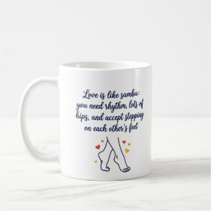 Taza De Café Cita Divertida de Baile para Parejas