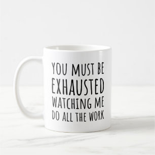 Taza De Café Cita Divertida de Compañero de Trabajo Viendo Me H