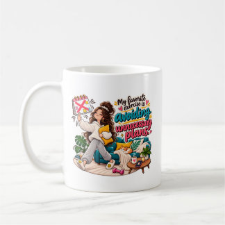 Taza De Café Cita divertida de introvertido que evita planes in