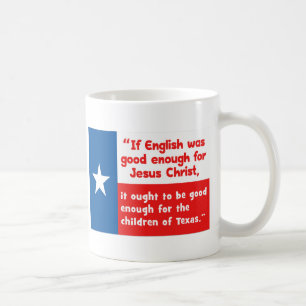 Taza De Café Cita divertida de Jesús Texas