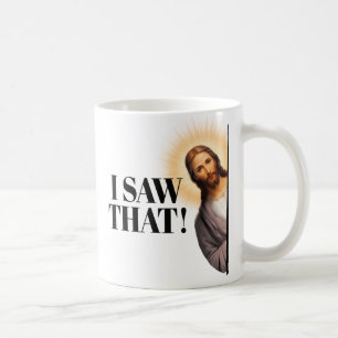 Taza De Café Cita divertida de Jesús - Vi Eso