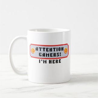 Taza De Café Cita divertida de jugador de arcade retro