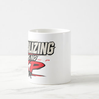 Taza De Café Cita divertida de jugador que dice que socializar