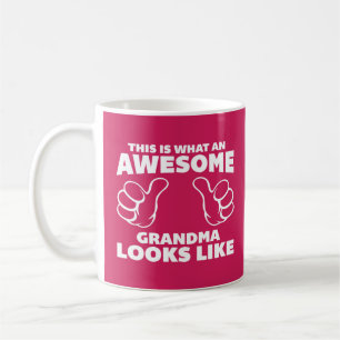 Taza De Café Cita divertida de la abuela impresionante