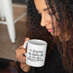 Taza De Café Cita divertida de la maternidad en la hora de la s