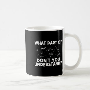 Taza De Café Cita Divertida de Matemáticas Matemáticas Querido