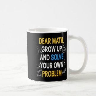 Taza De Café Cita Divertida De Matemáticas Para Chicas Chicos A