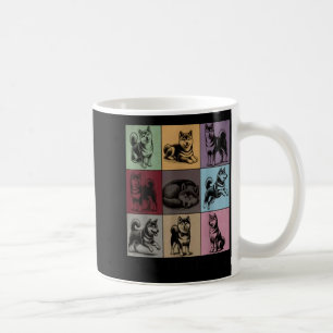 Taza De Café Cita Divertida de Perro Shiba En Mi Era de Shiba I