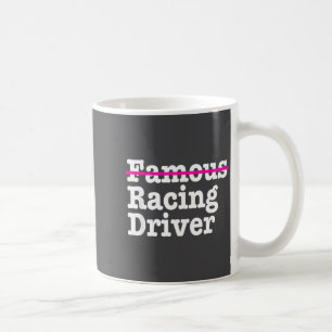Taza De Café Cita Divertida de Piloto de Carreras Famoso para C