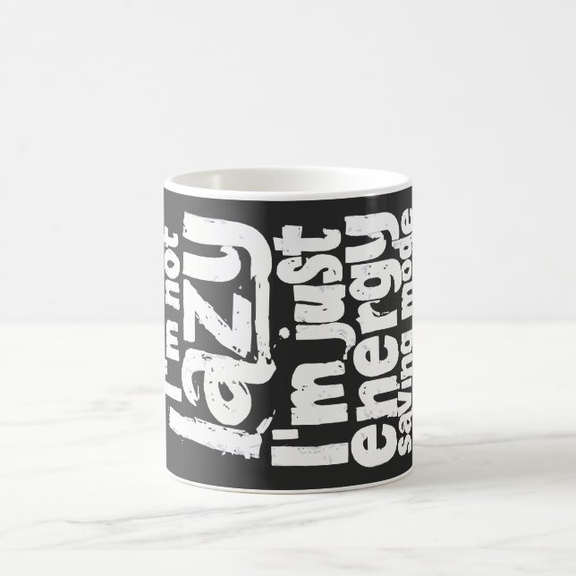 Taza De Café Cita divertida de Procrasting (Centro)