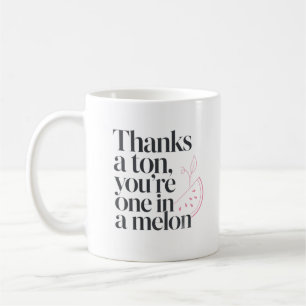 Taza De Café Cita Divertida de Sandía para un Colega Ausente