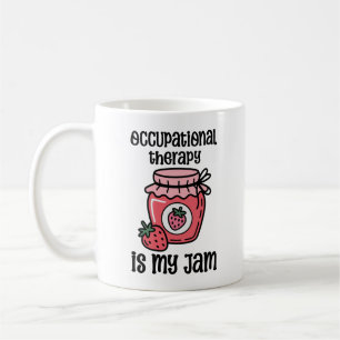 Taza De Café Cita Divertida de Terapia Ocupacional