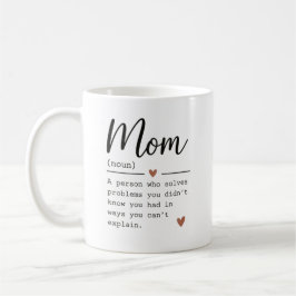 Taza De Café Cita Divertida Definición de Mamá