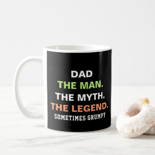 Taza De Café Cita divertida del mito de papá