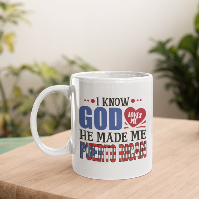Taza De Café Cita divertida del Patrimonio de Puerto Rico (puerto rico funny quote mug)